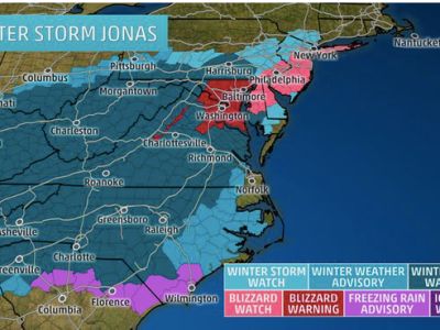 Winter storm Jonas preparedness checklist